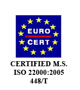 Certification ΕLΟΤ ΕΝ ISO 22000:2005